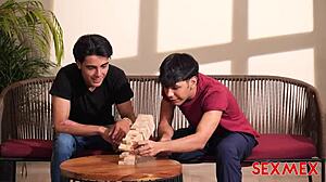 Marci Koltermann Gives Blowjob and Gets Fucked by Group