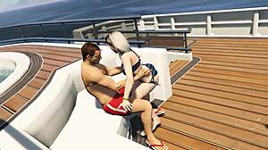 Gta 5 cutie bikini babe gets fucked on yacht