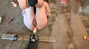 Cumming multiple times because of my dildo