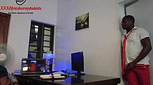 horny teacher asks black student to fuck her on desk