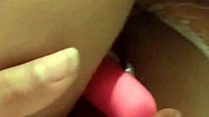Toy in Ass During Hard Fuck