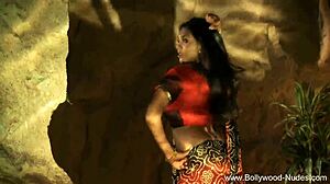 Dreamy Indian Beauty Seduces with Pure Teasing Undressing