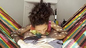 Wet blowjob leads to fucking!