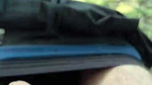 dick flashed outdoors waiting for someone to see huge cock