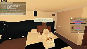 Intense anal fucking with big black cock in roblox porn blacked