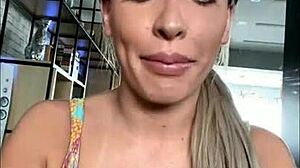 Can You Resist This Hot Blonde's Tempting Curves?