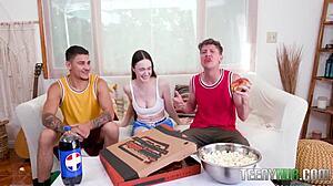 Hazel Moore Risks Sex With Stepbro Rion King