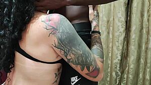 NEGRO ARABE fucks HIS GERMAN NEIGHBOR with HUGE COCK