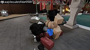 Two Pretty Girls Tried My Dick In Course On Roblox Condo Game