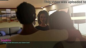 A Wife and Stepmother Fanmade Aiden Revenge in Rough Outdoor Threesome