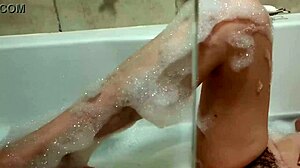 Sexy Bath Smoking Session With Cute Girl Next Door