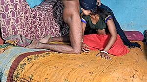 Desi wife engages in best bed sex with anal finger assfucking deepthroat dirty talk and hairy pussy fingering