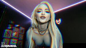 lola fae embraces her cum lover side with a passionate foot fetish