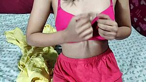 horny stepsister with big boobs gets fucked hard by stepbrother