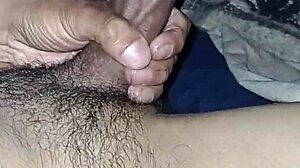 Eyaculating hot 22cm cock in wet creamy pussy