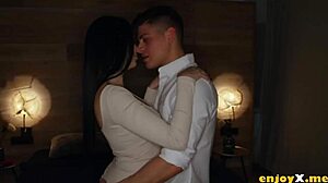 ride that fabulous dark-haired big-chested bitch's crazy pussy