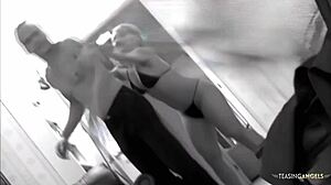 adorable blonde can't stop moaning during intense ass fucking