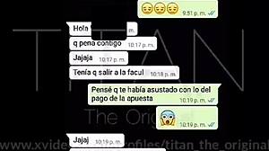 She loses the bet, I win a special oral reward from her