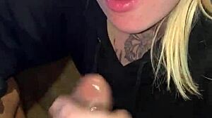 my friend visited and i gave him a treat