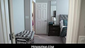 Skinny Teen 18+ Fucks Stepdad in Taboo Roleplay, Reaching Orgasm Through Hardcore Action