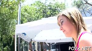 That Immodest Nymph Looks Addicted To Vehement Dick-Riding