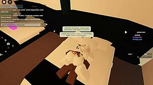 Intense anal fucking with big black cock in roblox porn blacked