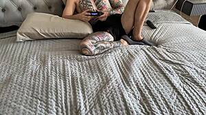 Anal gift from step-brother for lovers day