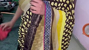 Called bhabhi from kitchen to quench her pussy thirst intensely