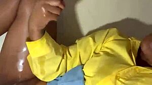 Milking Table With Lactating Tits And Cum