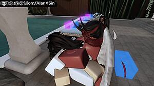 Two Pretty Girls Tried My Dick In Course On Roblox Condo Game