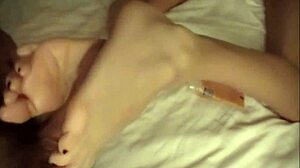 Erin Duval Gives Raw Footjob With Toes.