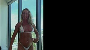 Milf Tries On Bikini And Sheer Swimsuits