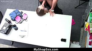 Teen claims innocence as officer investigates at the shop