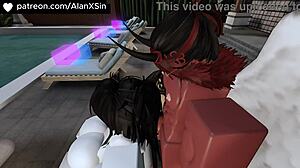 Two Pretty Girls Tried My Dick In Course On Roblox Condo Game