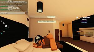 Overwhelmed by intense emotions during anal and big black cock in roblox porn.