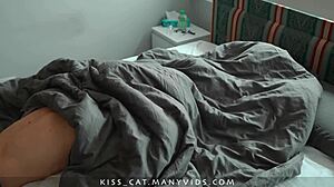 what are you doing dont cum inside step mom step son fucks blindfolded stepmom