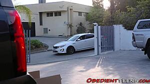 Dominated CFNM Teen Bound And Begging For More!