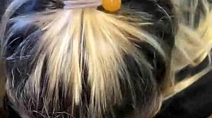 my friend visited and i gave him a treat