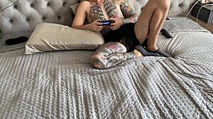 Anal gift from step-brother for lovers day