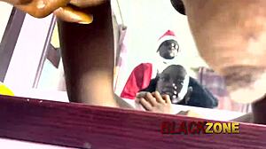 Lovely Moment With Father Christmas