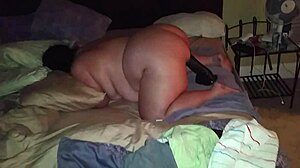 Watch me ride this huge dildo?