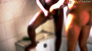 We Had Hardcore Fucking From Bathroom to Bedroom With Family Therapy and Cum All Over