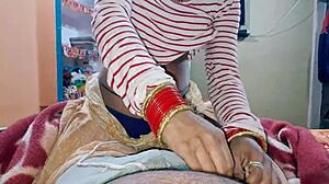 horny indian babe sneaks away for a secret fuck with her lover just before the wedding