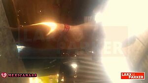 Kassandra En Su Casting Virtual Mostrando Su Vagina Y Ano