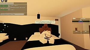 Intense anal fucking with big black cock in roblox porn blacked