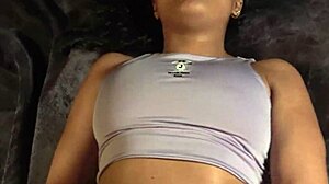 Hot pussy fucked by big purple dildo leading to loud moaning orgasm xattlalust