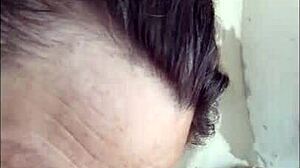 Pov View Of Mature Hotwife Candi Annie Milking Cock At Nudist Resort Pool