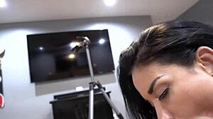 Horny Latina In Pink Lingerie Wants To Get Fucked Hard