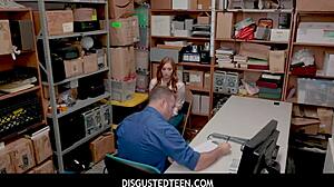 Disgustedteen Hiding Stolen Goods in Her Pants