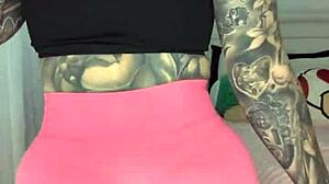 Melody Radford Tries On Gym Tights